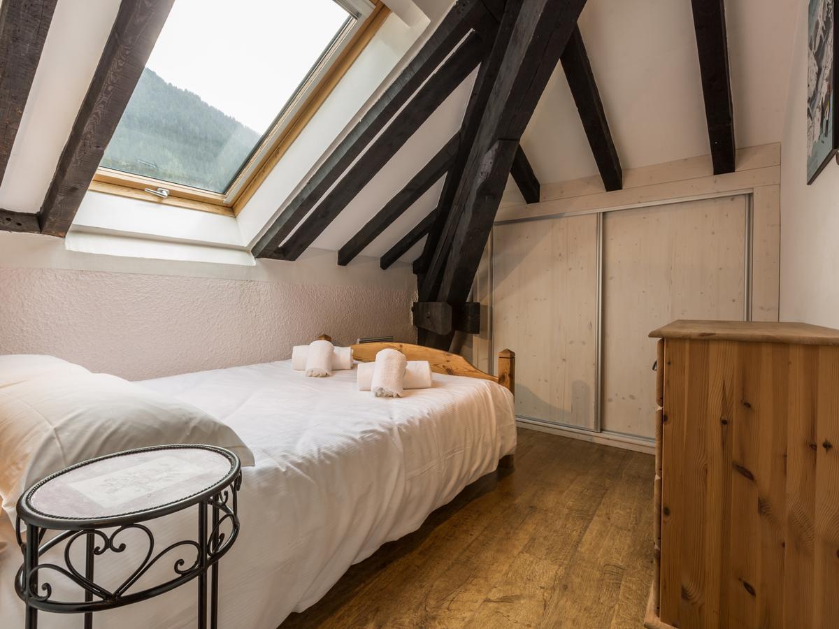 Top Floor Apartment Mansard - Central Chamonix Mont Blanc Haven Habitación foto